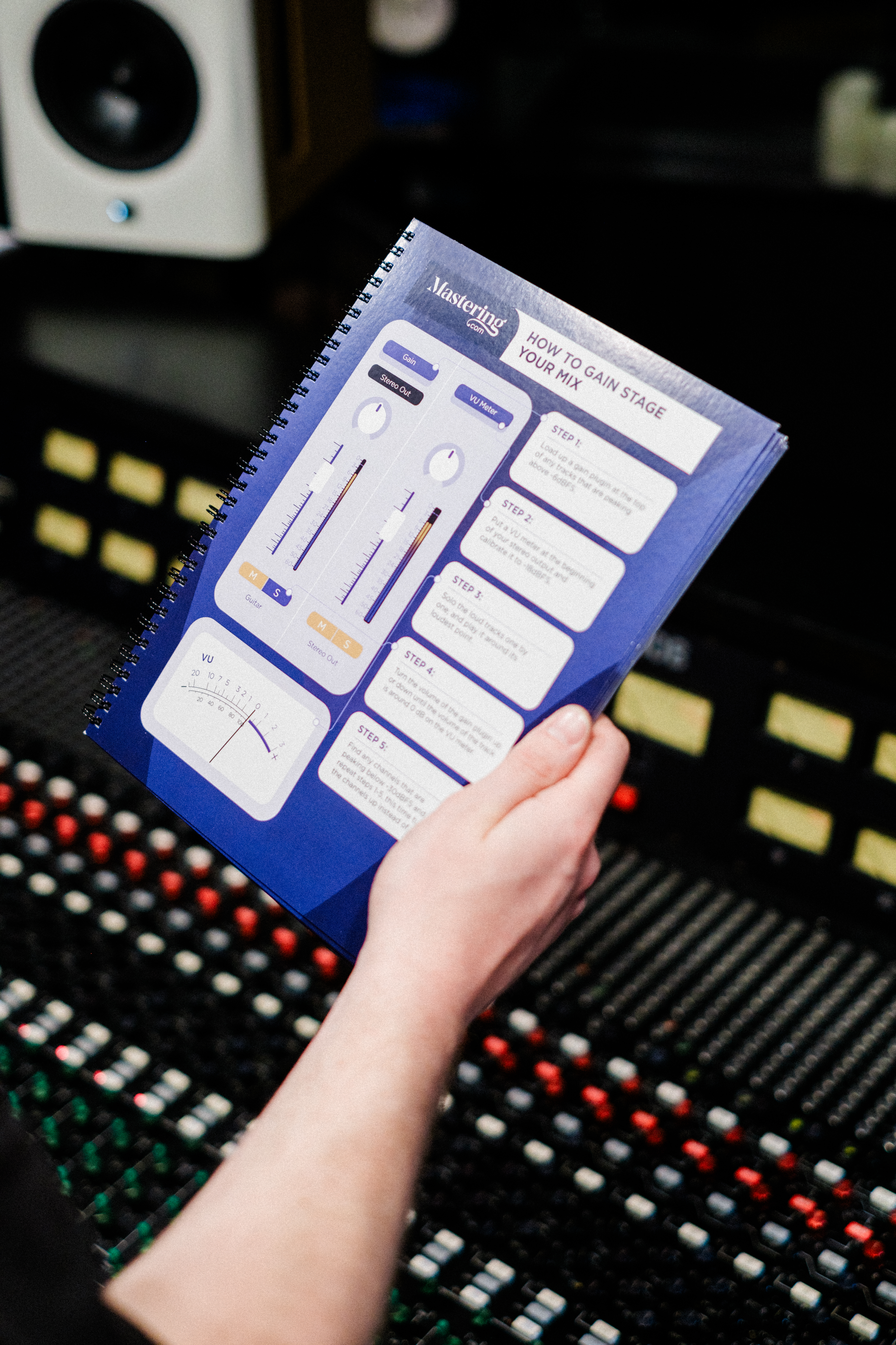 Mixing & Mastering Cheat Sheet Binder view 1