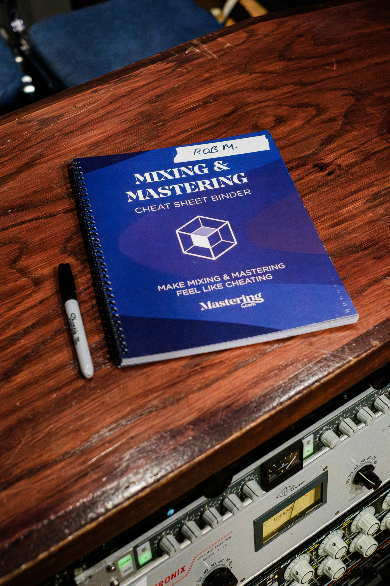 Mixing & Mastering Cheat Sheet Binder view 3